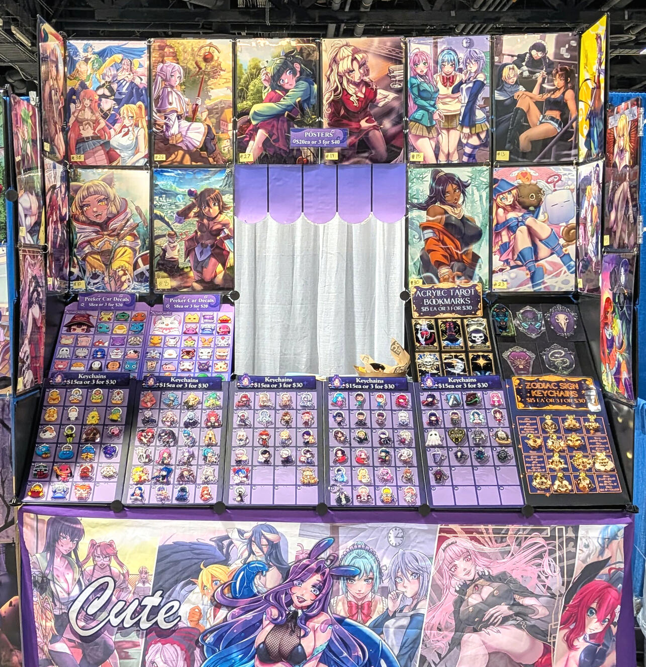 6 ft table set up